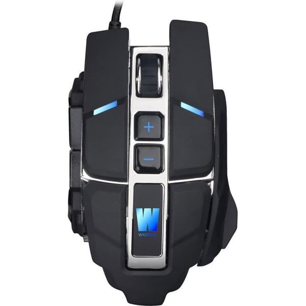 WASD-tangenter - M300 - Svart RGB laser spelmus med kabel
