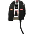 Miniatyrbild 6 av 6: WASD-tangenter - M300 - Svart RGB laser spelmus med kabel