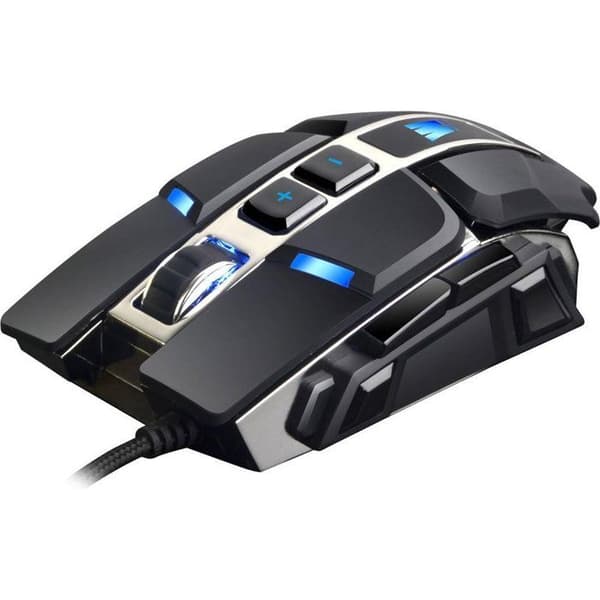 WASD-tangenter - M300 - Svart RGB laser spelmus med kabel