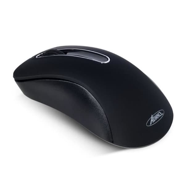 Shape 3D Mouse S-3DW-BK - ADVANCE - Trådlös - Optisk - 3 knappar - 1600 DPI - PC - Svart