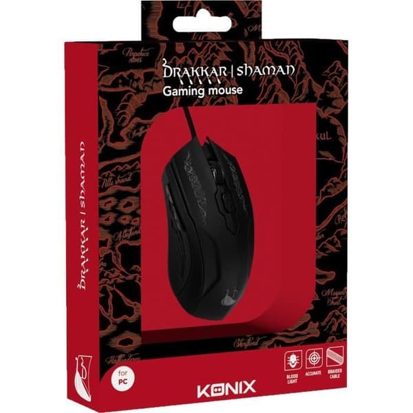 Konix Drakkar Shaman Gaming Optisk Mus