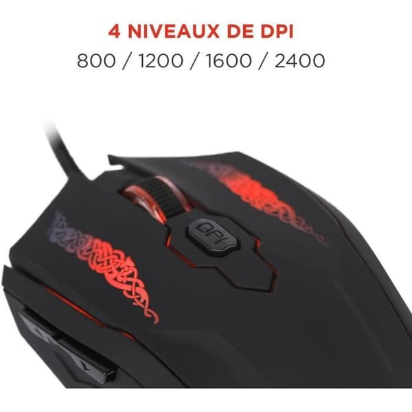 Konix Drakkar Shaman Gaming Optisk Mus