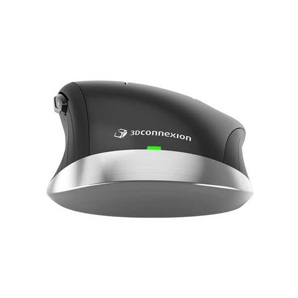Mus - 3Dconnexion - CadMouse Compact - Ergonomisk - USB - Bluetooth, 2.4 GHz