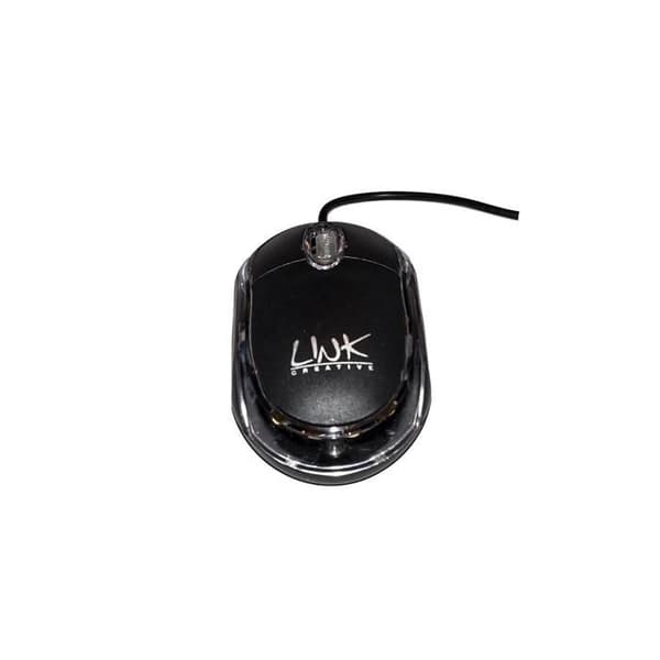 Optisk Mus - LINK - Mini - USB - 3 Knapper - Sort