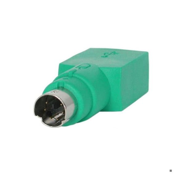 Adapter mus PS/2 till USB - STARTECH - Han/Hona - Grön - Konverterare - Adapter