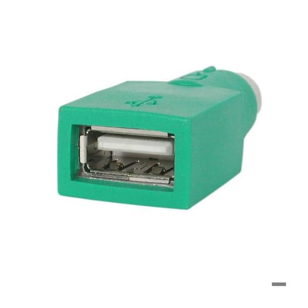 Adapter mus PS/2 till USB - STARTECH - Han/Hona - Grön - Konverterare - Adapter