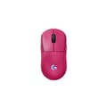 Miniatyrbild 1 av 4: Gamingmus - Logitech - G PRO 2 - Trådlös - Rosa - 2 års garanti
