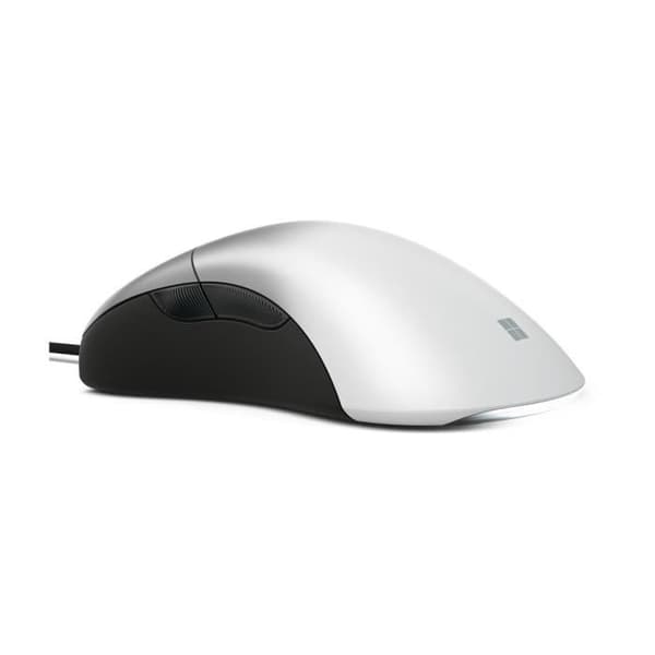 MICROSOFT Pro IntelliMouse - Optisk mus - 5 knappar - USB-kabel - Vit skugga