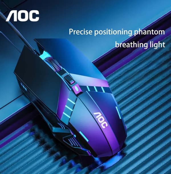 AOC-hiiri MS120 langallinen hiiri pelihiiri toimistohiiri USB-tietokonetarvikkeet