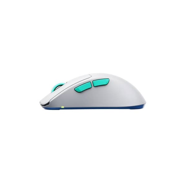 Cherry Xtrfy M64 trådlös spelmus Vit Blå, Turkos, Vit