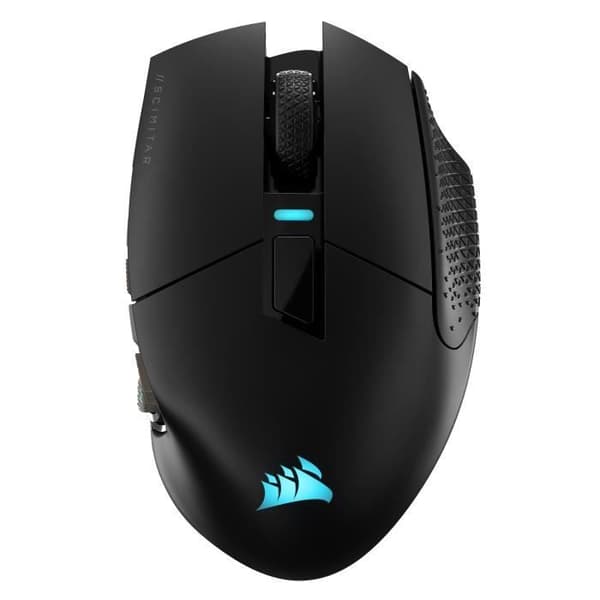 Pelihiiri - Langaton - CORSAIR - SCIMITAR ELITE RGB Langaton - 16 ohjelmoitavaa painiketta - 150 tunnin akunkesto - Musta (CH-9314311-EU)