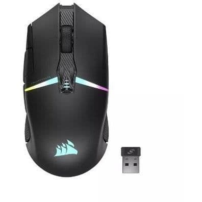 Trådlös spelmus - CORSAIR - NIGHTSABRE WIRELESS - RGB - Svart Svart