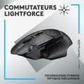 Miniatyrbillede 4 af 6: Gamingmus - Trådløs - Logitech G - G502 X Lightspeed - Sort