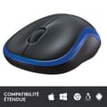 Miniatyrbillede 5 af 6: Logitech trådløs optisk mus - M185 blå