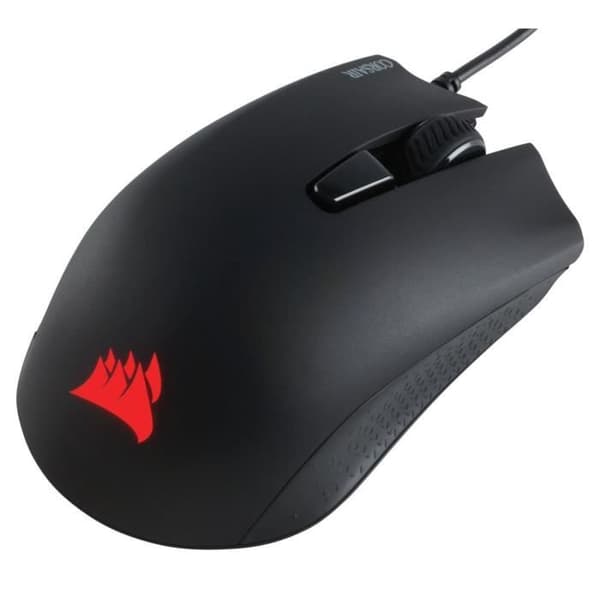 CORSAIR HARPOON RGB PRO FPS/MOBA -pelihiiri, optinen, RGB LED -taustavalaistu, 12000 DPI, musta