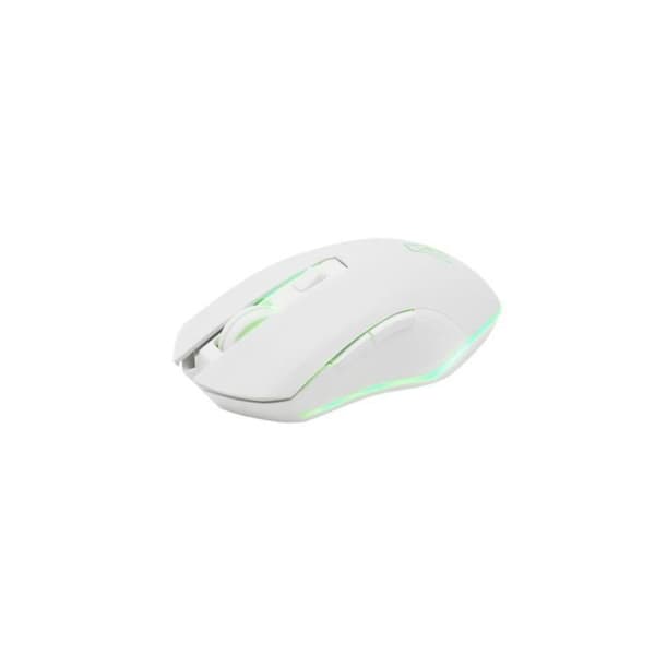 Trådløs gamingmus - THE G-LAB - KULT HELIUM - RGB - 6400 DPI - 6 knapper - Hvid