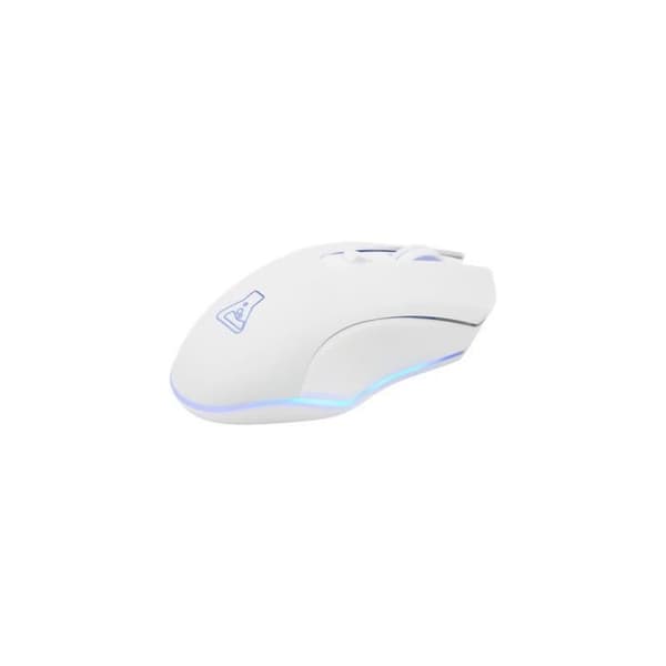 Trådløs gamingmus - THE G-LAB - KULT HELIUM - RGB - 6400 DPI - 6 knapper - Hvid