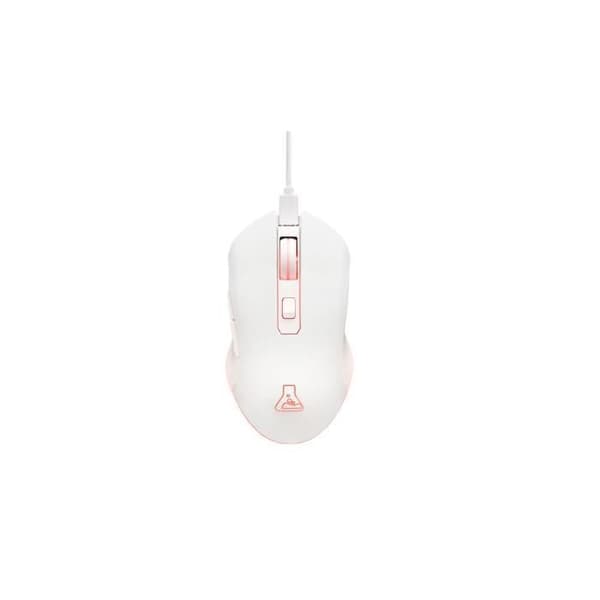 Trådløs gamingmus - THE G-LAB - KULT HELIUM - RGB - 6400 DPI - 6 knapper - Hvid