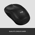 Miniatyrbillede 5 af 6: Mus - Trådløs - Logitech - M220 Silent - Lydløs - Sort