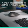 Pikkukuva 3 / 6: Logitech Signature M650 L Langaton Hiiri - Vasenkätinen - Suurille Käsille. Hiljainen. Bluetooth. Ohjelmoitavat Painikkeet - Grafiitti