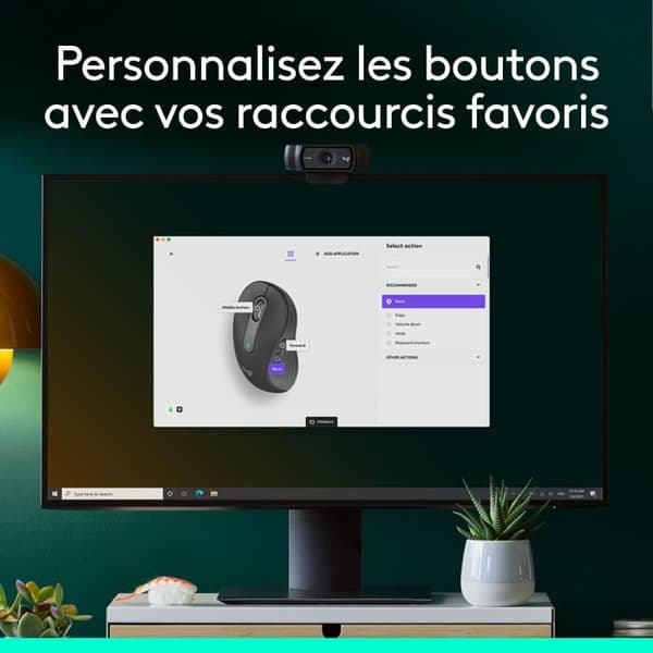 Logitech Signature M650 L Langaton Hiiri - Vasenkätinen - Suurille Käsille. Hiljainen. Bluetooth. Ohjelmoitavat Painikkeet - Grafiitti