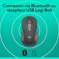 Pikkukuva 6 / 6: Logitech Signature M650 L Langaton Hiiri - Vasenkätinen - Suurille Käsille. Hiljainen. Bluetooth. Ohjelmoitavat Painikkeet - Grafiitti