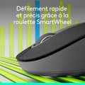 Pikkukuva 2 / 6: Logitech Signature M650 L Langaton Hiiri - Vasenkätinen - Suurille Käsille. Hiljainen. Bluetooth. Ohjelmoitavat Painikkeet - Grafiitti