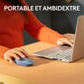 Miniatyrbild 3 av 6: Mus - Trådlös - Logitech - M171 - Ambidextrös - Blågrå
