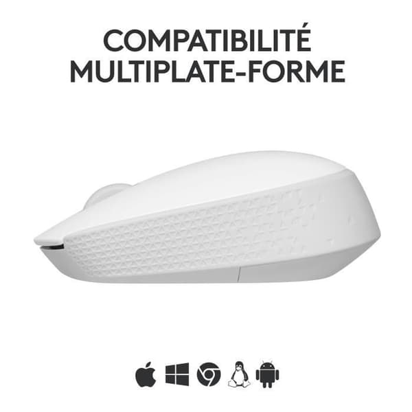 Logitech M171 trådlös mus 2.4 GHz med USB-minimottagare. optisk uppföljning. ambidextrös nedbrytning