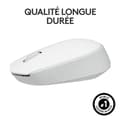 Miniatyrbild 5 av 6: Logitech M171 trådlös mus 2.4 GHz med USB-minimottagare. optisk uppföljning. ambidextrös nedbrytning
