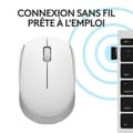 Miniatyrbild 6 av 6: Logitech M171 trådlös mus 2.4 GHz med USB-minimottagare. optisk uppföljning. ambidextrös nedbrytning