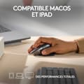 Pikkukuva 2 / 6: Logitech MX Master 3S -hiiri Macille - Bluetooth langaton - tähtiharmaa