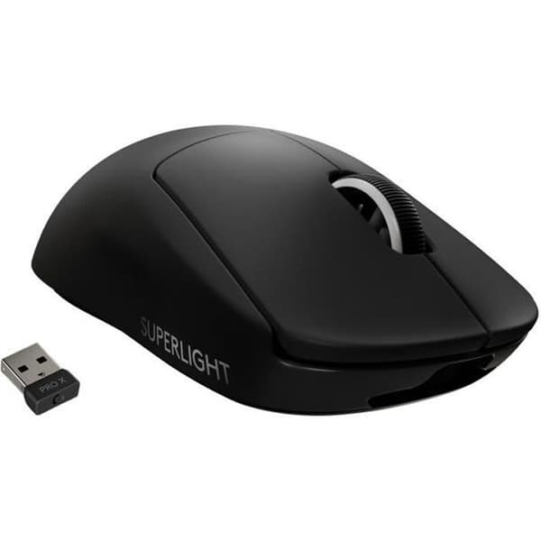 LOGITECH G-PRO X Superlight Gaming Mus - Sort Sort