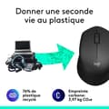 Miniatyrbillede 5 af 6: Mus - Trådløs - Logitech - M330 SILENT PLUS - Lydløs - Sort