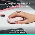 Miniatyrbild 3 av 6: Mus - Trådlös - Logitech - Pop Mouse - Rosa