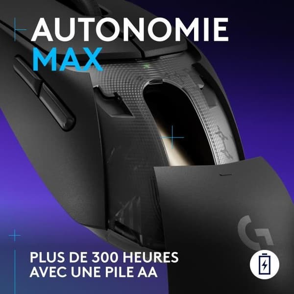 Gamingmus - Trådløs - Logitech G - G309 Lightspeed - Sort
