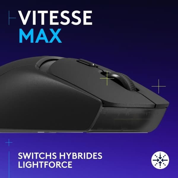 Gamingmus - Trådløs - Logitech G - G309 Lightspeed - Sort