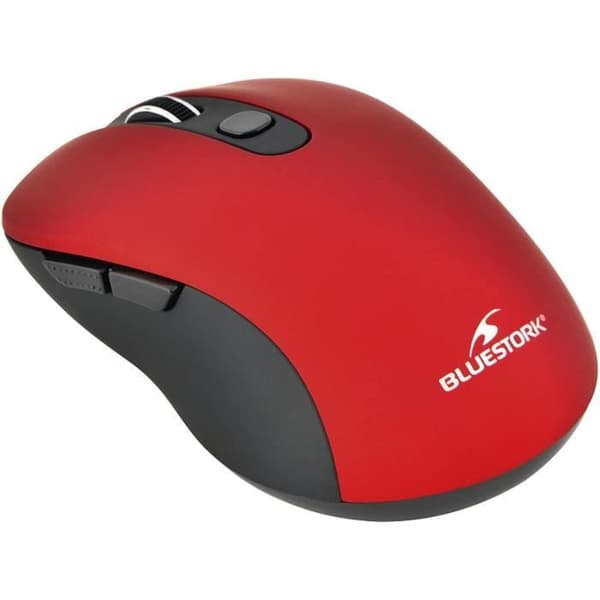 Trådlös mus - BLUESTORK - OFFICE 60 - PC/MAC - Röd