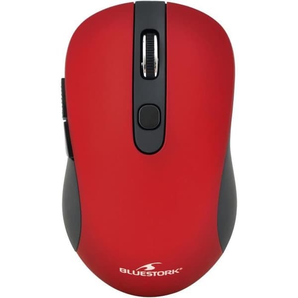 Trådlös mus - BLUESTORK - OFFICE 60 - PC/MAC - Röd