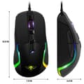 Miniatyrbild 6 av 6: PRO-M7 Gaming Mouse - SPIRIT OF GAMER - RGB LED - 4800 DPI - 3 konfigurerbara profiler - Double GripControl