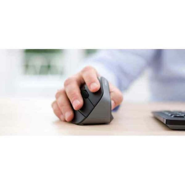 Trådlös Mus Cherry MW 4500 Svart 1200 DPI Wireless Ergonomiskt Vänsterhänt