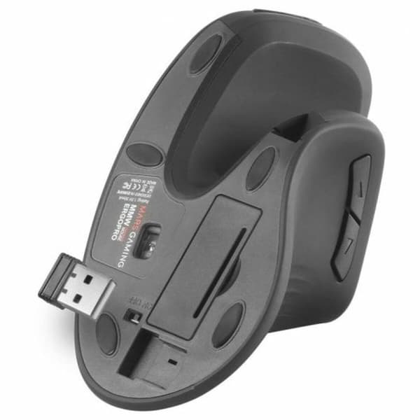 Mus Mars Gaming MMWERGOPRO Svart