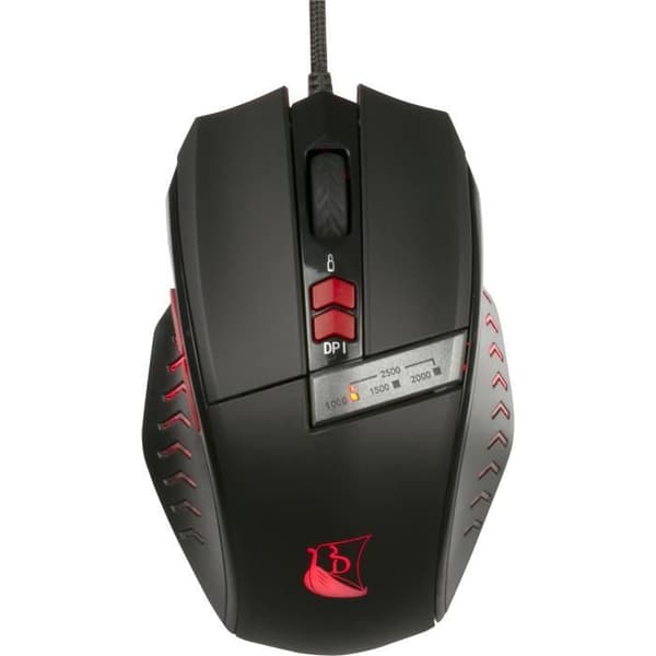 KONIX Runemaster Evo KX DK M-20 Mus Svart