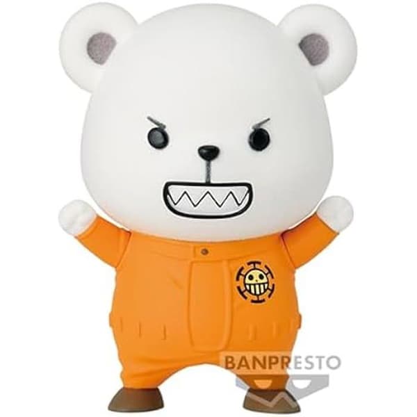 Banpresto Co., Ltd. One Piece - Fluffy Puffy - Chopper & Bepo - Bepo - Staty 7cm