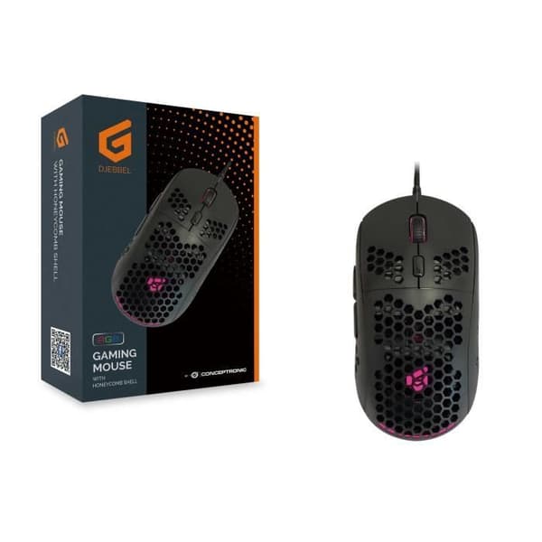 CONCEPTRONIC DJEBBEL04B HÖGERHANDAD MUUS USB TYPE-A OPTISK 6400 DPI