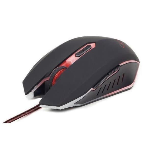 GEMBIRD MUSG-001-R SVART, RÖD USB