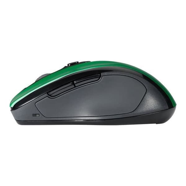 KENSINGTON Pro Fit medelstor mus - Högerhänt - Optisk - USB trådlös mottagare - 2,4 GHz - Svart Grön