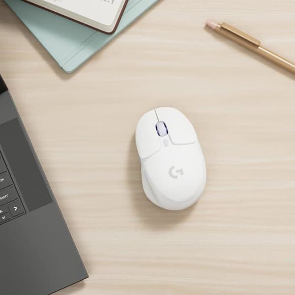Mus - Logitech - G G705 - Bluetooth - 6 knappar - Små händer - Vit