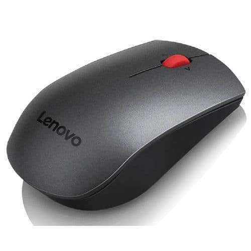 Lenovo Professional Laser Mouse - USB - 5 knapp(ar) - Trådlös - 1600 dpi - Hjul med broms Svart