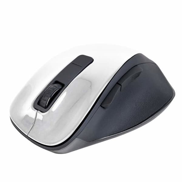 Trådlös optisk mus - NGS - BOW - Vit - 5 knappar - Justerbar - 800/1200/1600 dpi
